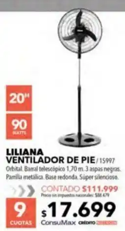 Nexon Liliana ventilador de pie oferta