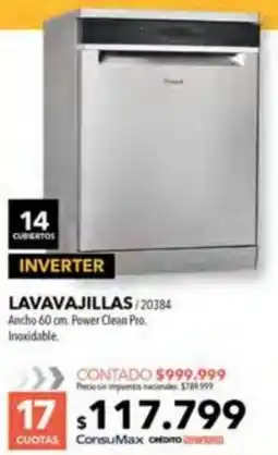 Nexon Whirlpool lavavajillas oferta