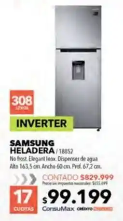 Nexon Samsung heladera oferta