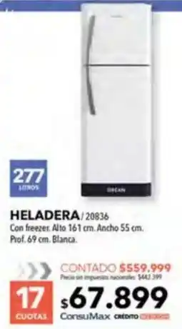 Nexon Drean heladera oferta