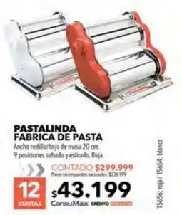 Nexon Pastalinda fabrica de pasta oferta