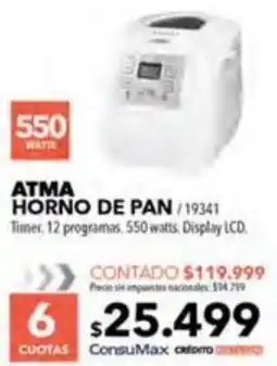 Nexon Atma horno de pan oferta