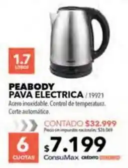 Nexon Peabody pava electrica oferta