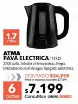 Nexon Atma pava electrica oferta