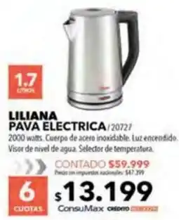 Nexon Liliana pava electrica oferta