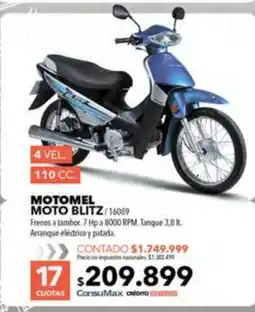Nexon Motomel moto blitz oferta