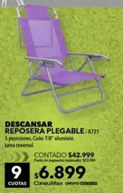 Nexon Descansar reposera plegable oferta