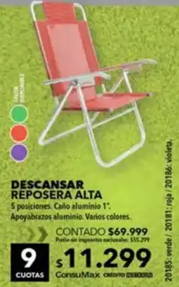 Nexon Descansar reposera alta oferta