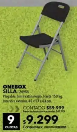 Nexon Onebox silla oferta