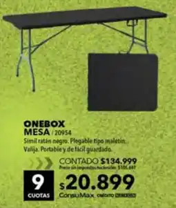 Nexon Onebox mesa oferta