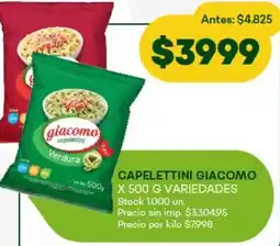 Super MAMI Giacomo capelettini oferta