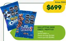 Super MAMI Oreo / pepitos! galletitas mini oferta