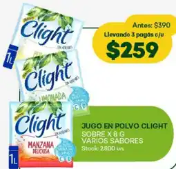 Super MAMI Clight jugo en polvo sobre oferta