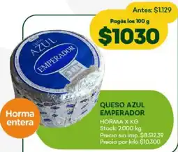 Super MAMI Emperador horma queso azul oferta