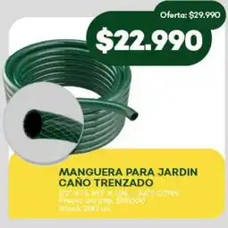Super MAMI Manguera para jardin caño trenzado oferta