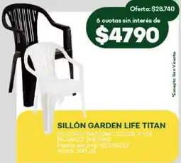 Super MAMI Sillón garden life titan oferta