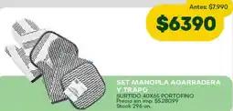 Super MAMI Set manopla agarradera y trapo oferta