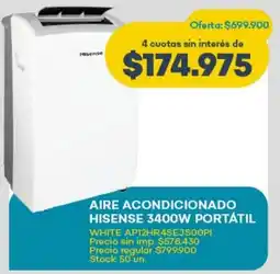 Super MAMI Hisense aire acondicionado oferta