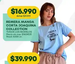 Super MAMI Remera manga corta joaquina oferta
