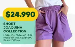 Super MAMI Short joaquina collection oferta