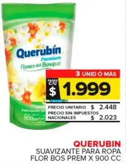 Carrefour Maxi Querubin suavizante para ropa flor bos prem oferta