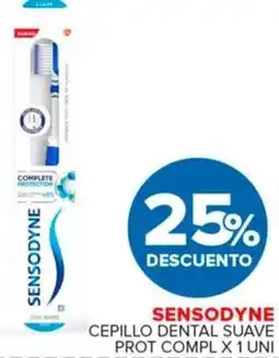 Carrefour Maxi Sensodyne cepillo dental suave prot compl oferta
