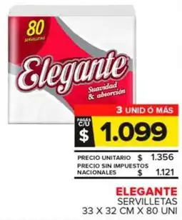 Carrefour Maxi Elegante servilletas oferta