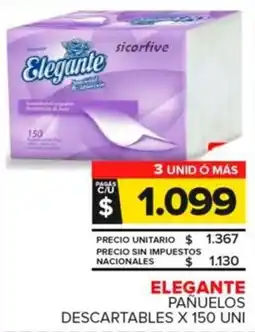 Carrefour Maxi Elegante pañuelos descartables oferta