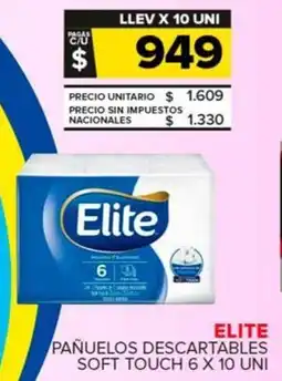 Carrefour Maxi Elite pañuelos descartables soft touch oferta