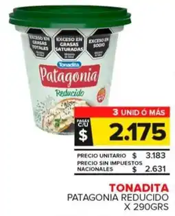 Carrefour Maxi Tonadita patagonia reducido oferta