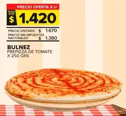 Carrefour Maxi Bulnez prepizza de tomate oferta