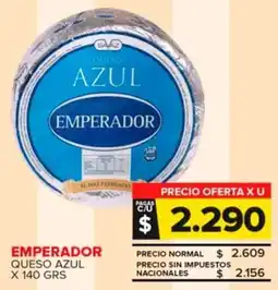 Carrefour Maxi Emperador queso azul oferta