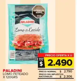 Carrefour Maxi Paladini lomo feteado oferta