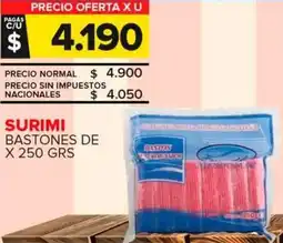 Carrefour Maxi Surimi bastones oferta