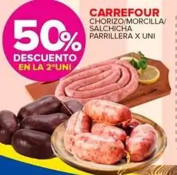 Carrefour Maxi Carrefour chorizo/morcilla/ salchicha parrillera oferta
