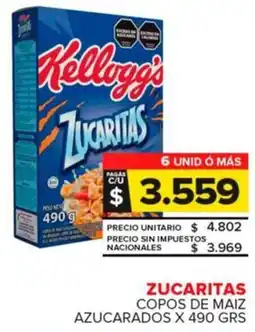Carrefour Maxi Zucaritas copos de maiz azucarados oferta