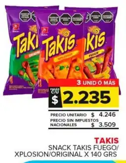 Carrefour Maxi Takis snack takis fuego/ xplosion/original oferta