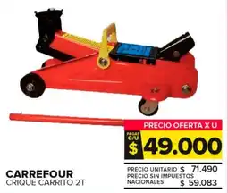Carrefour Maxi Carrefour crique carrito 2t oferta