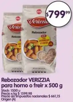 Supermercados Buenos Días Verizzia rebozador para horno o freir oferta