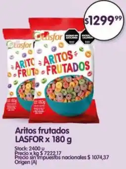 Supermercados Buenos Días Lasfor aritos frutados oferta