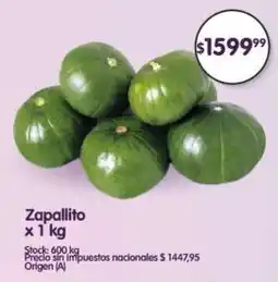 Supermercados Buenos Días Zapallito oferta
