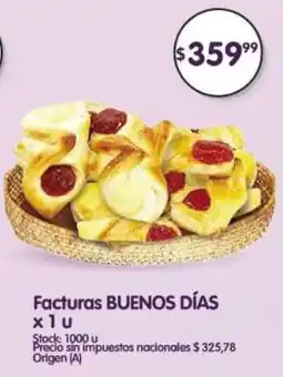 Supermercados Buenos Días Buenos días facturas oferta