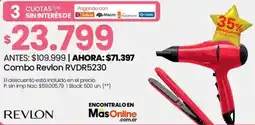 Changomas Revion combo oferta