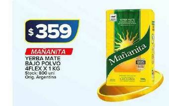 Carrefour Maxi Mañanita Yerba Mate Bajo Polvo oferta