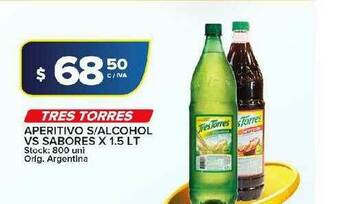 Carrefour Maxi Tres Torres Aperitivo S Alcohol oferta