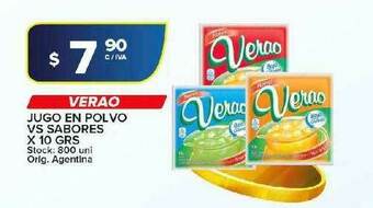 Carrefour Maxi Verao Jugo En Polvo oferta
