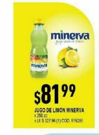 Makro Jugo De Limon Minerva oferta