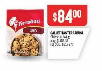 Makro Galletitas Terrabusi Chips oferta