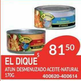 Masivos El Dique Atun Desmenuzado Aceite Natural oferta