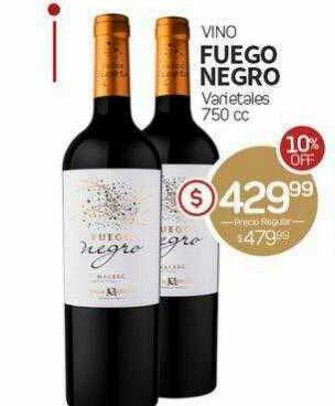 Alvear Vino Fuego Negro oferta